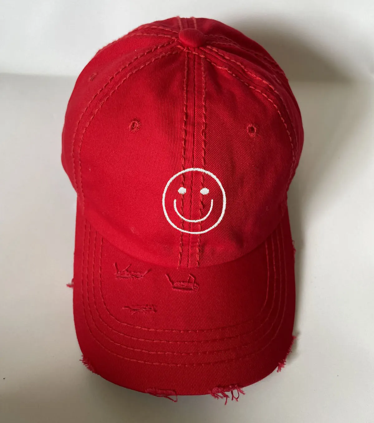 Smily face Vintage Baseball Cap