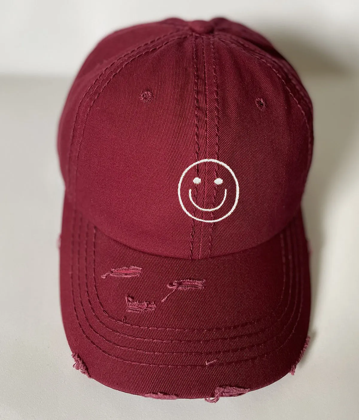 Smily face Vintage Baseball Cap