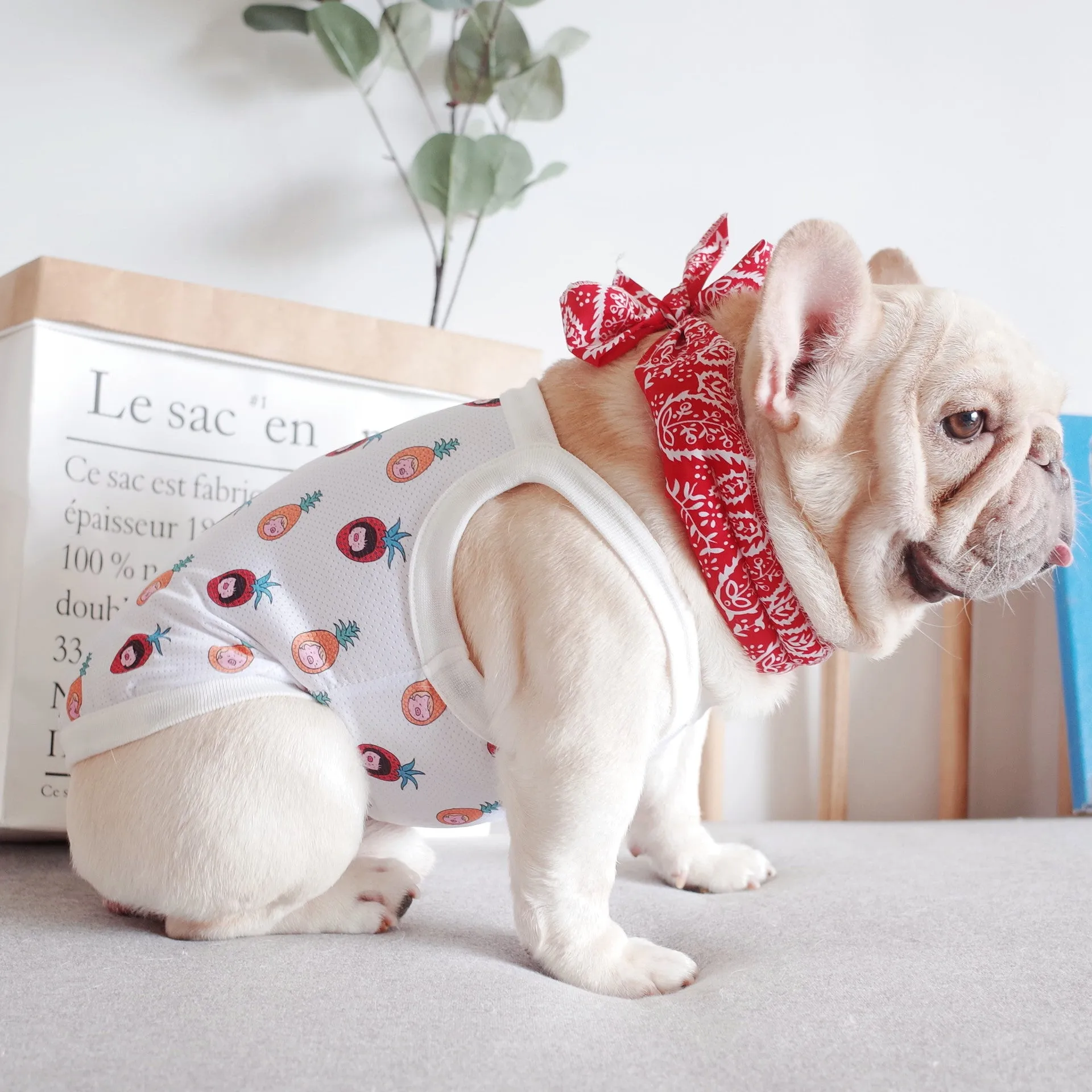 Summer Pet Clothes Mesh Breathable Vest
