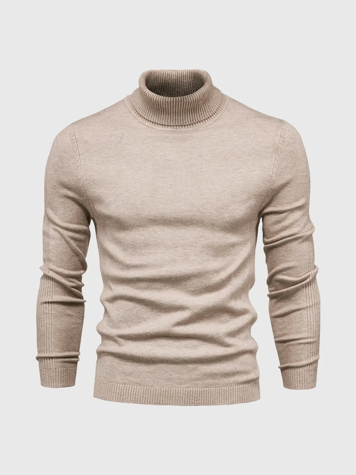 Turtleneck Washable Sweater
