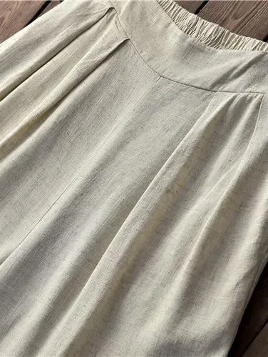 Vintage Casual Yoga Loose Wide Leg Pants