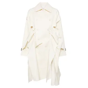Wool Gabardine Overdyed Coat