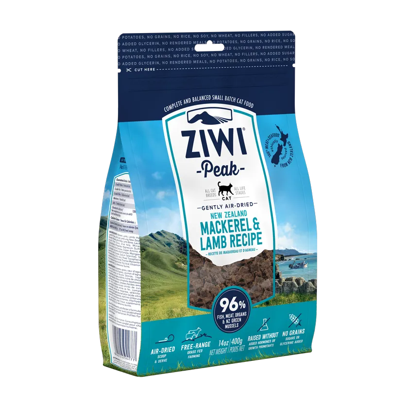 Ziwi Peak Cat Air-Dried Mackerel & Lamb 400g
